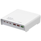  Kucni punjac LDNIO Q605, QC4+, PD3.0, SCP, PPS, VOOC, 120W total power beli Cene