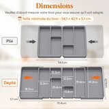 LIFEWIT raztegljiv organizator za pribor 54,1–91,5 cm | Shoptok.si