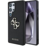 Guess GUHCS25LPGT4MBK ovitek za Samsung Galaxy S25 Ultra 5G - Grained - črn | Shoptok.si