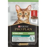 Purina Vlažna hrana za sterilisane mačke Pro Plan Cat sos, Govedina, 85g Cene