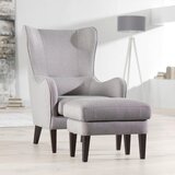 Cantus fotelj z oporo za glavo, antracit tekstil | Shoptok.si