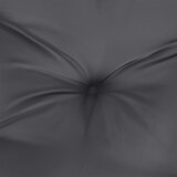  Jastuk za palete 50 x 50 x 12 cm sivi od tkanine | shoptok.hr