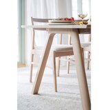 Rowico Proširiv blagovaonski stol od punog hrasta 95x220 cm Clapperton – | shoptok.hr