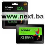 SSD ADATA 256GB 2,5 SU650 520MB/s read, 450MB/s write SATA | Eponuda.ba