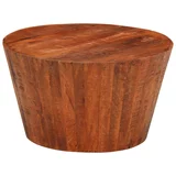 Stol za kavu Ø 52x30 cm Puno grubo drvo mango