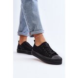 EVENTO Women's Fabric Sneakers Black Staneva | Shoptok.si