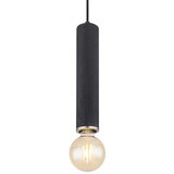 Globo 15499H - Luster na sajli MARION 1xE27/60W/230V crno drvo | Eponuda.com