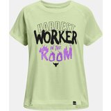 Under Armour T-shirt UA PJT ROCK HWITR SS-GRN - Girls Cene