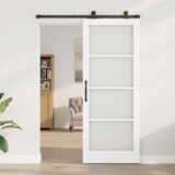 vidaXL Klizna Vrata sa Setom Opreme "ORKDAL" Bijela 83x211 cm | shoptok.hr