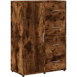 Komoda 2 kom boja dimljenog hrasta 60x31x84cm konstruirano drvo Smeđa | Shoptok.si