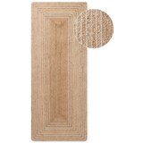 Hanse Home Obojestranski/ročno tkan tekač iz jute v naravni barvi/v svetli naravni barvi 80x200 cm Juno – | Shoptok.si