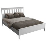 Hanah home FRN-20063 WoodenWhite Double Bedstead | ePonuda.com