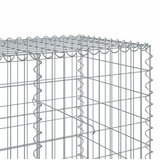  Gabionska košara s poklopcem 200x100x100 cm pocinčano željezo | shoptok.hr