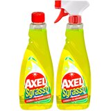 Axel sgrasso odmašćivač sa raspršivačem i dopuna, 2x750ml Cene