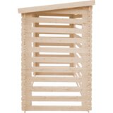 Timbela Lesena lopa za drva - Zunanja shramba 2,55 m2 / prostornina 5 m3 - neobdelan les - M202, (21780518) | Shoptok.si