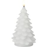  Novogodišnja LED sveća u obliku jelke 17 cm, bela | Eponuda.com