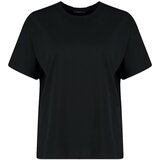 Trendyol Curve Plus Size T-Shirt - Black - Oversize Cene