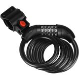 INF Številčna kombinirana ključavnica za kolo Black, (21540558) | Shoptok.si
