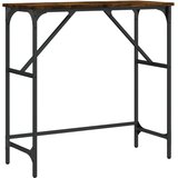 Konzolni stol boja hrasta 75 x 32 x 75 cm konstruirano drvo | Eponuda.com