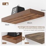 FEIHORRM 2x 40 cm stenska polica | Shoptok.si