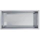  Vrtna posuda za sadnju s LED svjetlom 2 kom. Srebrna - Pocinčani čelik 50 x 100 x 48 cm 2 | shoptok.hr