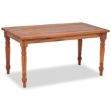 vidaXL Klubska mizica Batavia iz tikovine 90x50x45 cm Cene