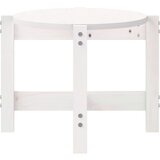  Stolić za kavu bijeli 87 x 48 x 35 cm od masivne borovine | shoptok.hr