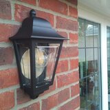 Elstead DECO-LANE7-BLACK - Spoljašnje zidno svetlo DECO LANE 1xE27/60W/230V IP44 | Eponuda.com
