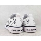 Calvin Klein Jeans Nizke superge Logo All Over Bela | Shoptok.si