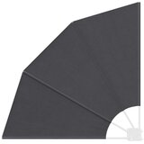  Zaslon za privatnost na balkonu 115 x 115 cm Poliester Crna | Eponuda.ba