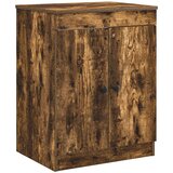 vidaXL Kopalniška omarica Dimljen hrast 54 x 41 x 70 cm Inženirski les, (5000245245) | Shoptok.si