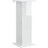  Stalak za biljke 2 pcs Bijela visokog sjaja 30 5 x 30 x 80 5 cm | shoptok.hr