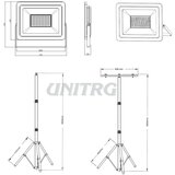  Reflektor na Stalku 1x100W 4500K | shoptok.hr