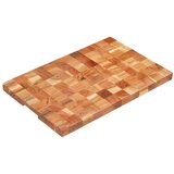 vidaXL Daska za rezanje 60 x 40 x 3,8 cm od masivnog bagremovog drva | shoptok.hr