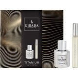 Gisada Titanium darilni set za moške Cene
