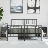 Furnova Nočna omarica s steklenimi vrati 2 kosa črna 35x37x50 cm, (21926998) | Shoptok.si