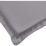  Blazina za ležalnik siva 200x50x3 cm oxford tkanina, (20623600) | Shoptok.si