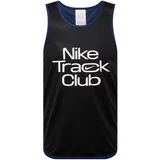 Nike Tehnička sportska majica 'TRACK CLUB' tamno plava / crna / bijela