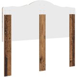  Uzglavlje s uzglavljem Staro drvo 135 cm Konstruirano drvo | shoptok.hr