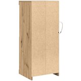  Stranska miza z LED lučmi v umetnem hrastu 41x37x100 cm | Shoptok.si