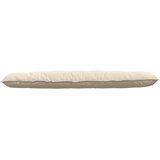  Jastuk za leđa Bež 180 x 50 cm Mikrofiber tkanina | shoptok.hr