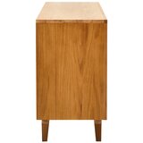 Premier Housewares Komoda od punog hrasta u prirodnoj boji Lyon – | shoptok.hr