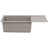  Umivalnica Siva 780 x 500 mm 80% Kvarc in 20% Smola - - Siva - 18.45 - 780 x 500 mm - 2025-vidaXL-Uvoz_2 | Shoptok.si