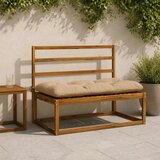  Jastučić za klupu VIANEN 100% poliester Pijesak - Pijesak 130 x 60 x 12 cm | shoptok.hr