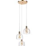  Luster na sajli VIVE 3xE27/15W/230V zlatni Cene