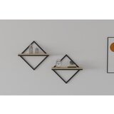 Hanah home Sezo - Sapphire Oak Sapphire Oak Wall Shelf | ePonuda.com