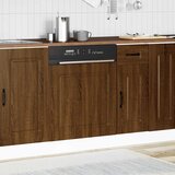  Ploča za perilicu posuđa Kalmar 60x1,5x57 cm konstruirano drvo Smeđa | Shoptok.si