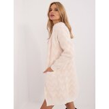 Wool Fashion Italia Cardigan-AT-SW-2340-A.00-light beige | Shoptok.si