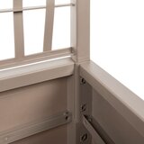  Vrtna sadilica s rešetkom svjetlosmeđa 80 x 36 x 140 cm PP | Eponuda.com