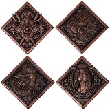 Fantec FANATTIK RESIDENT EVIL VIII - Zbirka medaljonov z grbom vaške hiše, (21551199) | Shoptok.si